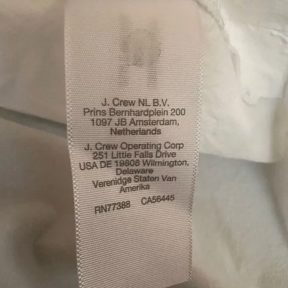 Madewell Signature Poplin Short Sleeve Button Down Shirt Size Small Cotton - Picture 9 of 10